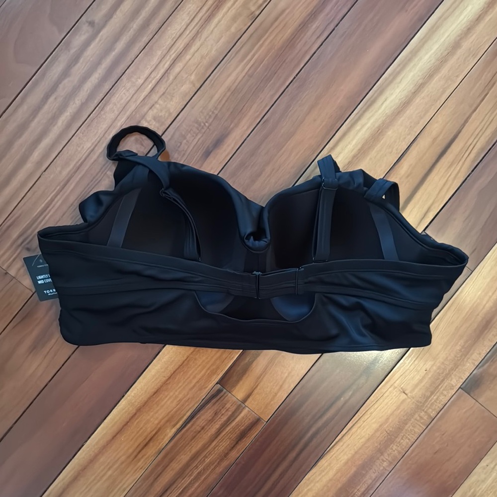 Torrid Ruffled Bikini Top with Underwire - Picture 3 of 3